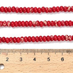 Synthetic Imperial Jasper Beads Strands&nbsp;G-L635-A09-4x2mm-01