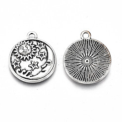 Tibetan Style Alloy Pendant Enamel Settings&nbsp;TIBE-S323-006AS-RS