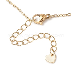 Natural Baroque Pearl Keshi Pearl Rectangle Pendant 304 Stainless Steel Cable Chain Necklaces&nbsp;NJEW-JN05891