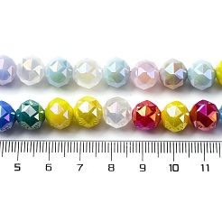 Electropalte Opaque Glass Beads Strands&nbsp;GLAA-Q009-04A