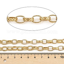 304 Stainless Steel Textured Rolo Chains&nbsp;CHS-C022-02G