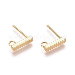 304 Stainless Steel Stud Earring Findings&nbsp;STAS-E482-03B-G
