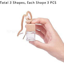 Glass Pendant Decorations&nbsp;HJEW-PH0001-05