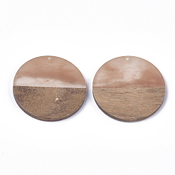 Resin & Walnut Wood Pendants&nbsp;RESI-S358-69