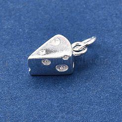 925 Sterling Silver Cheese Charms&nbsp;STER-D306-06S