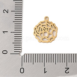 304 Stainless Steel Pendants&nbsp;STAS-S139-06G-05