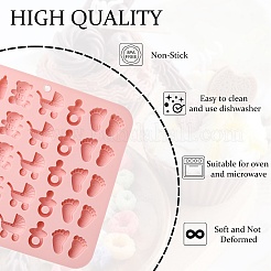 2Pcs Baby Themed Silicone Molds&nbsp;ST-CJ0007-45