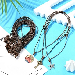 Korea Waxed Polyester Cord Adjustable Necklace Making&nbsp;NJEW-YW00001