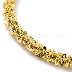 Ion Plating(IP) 304 Stainless Steel Link Chains Finger Rings&nbsp;RJEW-G298-06G
