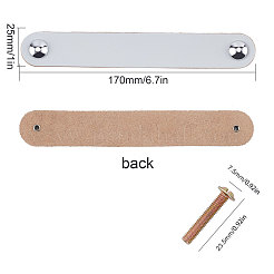 PU Leather Door Handles&nbsp;FIND-WH0052-51A