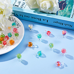 Resin Cup Pendants&nbsp;CRES-SC0001-23