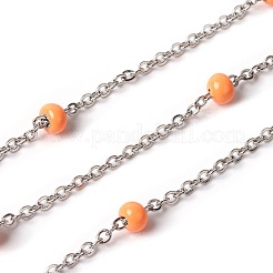 304 Stainless Steel Cable Chains&nbsp;CHS-E016-01C