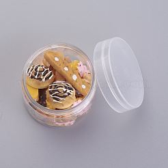 Breads Theme Resin Cabochons&nbsp;CRES-X0010-09