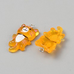 Luminous Transparent Resin Pendants&nbsp;FIND-CJC0437-029P-06