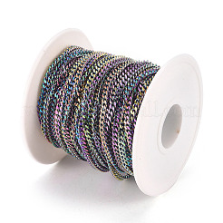 Ion Plating(IP) 304 Stainless Steel Twisted Chains&nbsp;CHS-D028-03M-C01