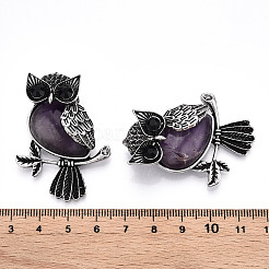 Natural Amethyst Pendants&nbsp;G-H308-01AS-08