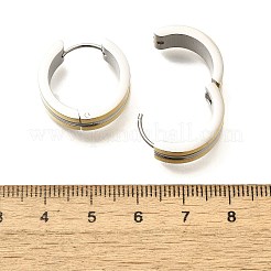 304 Stainless Steel Hoop Earrings for Women&nbsp;EJEW-C096-50GP