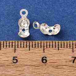Brass Bead Tips&nbsp;KK-CBA8EB2-04S