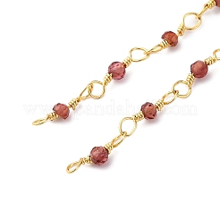 Brass Chain Necklace Making&nbsp;KK-K337-13G-04