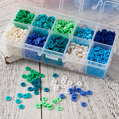 Handmade Polymer Clay Beads&nbsp;CLAY-TA0001-09