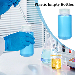 Plastic Empty Refillable Wide-mouth Bottle&nbsp;AJEW-WH0314-610B