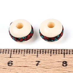 Handmade Polymer Clay Indonesia Beads&nbsp;IPDL-N004-01B