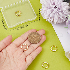 3 Pairs Brass Ear Cuff Findings&nbsp;KK-BBC0009-75