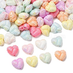 UV Plating & Luminous Opaque Acrylic Beads&nbsp;MACR-L015-14C