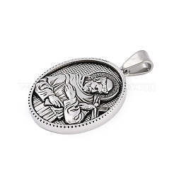 304 Stainless Steel Pendants&nbsp;LS-STAS-M103-01AS-06