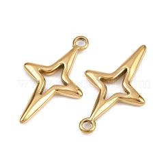 304 Stainless Steel Pendants&nbsp;STAS-L303-17G