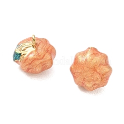 304 Stainless Steel Enamel Pendants&nbsp;STAS-Q119-25G-04