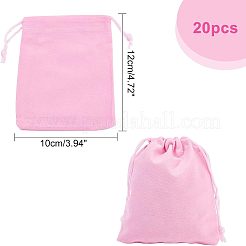 Rectangle Velvet Pouches&nbsp;TP-NB0001-34B-01