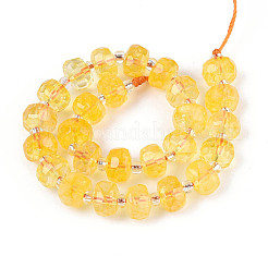 Heated Natural Citrine Beads Strands&nbsp;G-N327-08A-11
