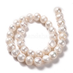 Natural Cultured Freshwater Pearl Beads Strands&nbsp;PEAR-L033-92