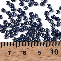8/0 Czech Opaque Glass Seed Beads&nbsp;SEED-N004-003A-05