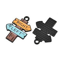 Alloy Enamel Pendants&nbsp;AL-CBA459E-06EB-02