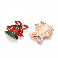Christmas Theme Alloy Enamel Pendants&nbsp;ENAM-N056-403D
