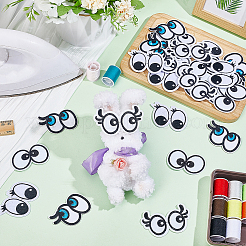 32Pcs 4 Styles Cloth Iron on/Sew on Patches&nbsp;DIY-HY0002-54
