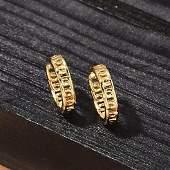 Brass Cuff Earrings&nbsp;EJEW-H154-04G