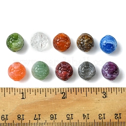 10 Colors 80Pcs Two-tone Opaque Acrylic Beads&nbsp;FIND-FS0002-68