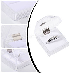 Transparent Acrylic Ring Storage Boxes&nbsp;FIND-WH0420-122A
