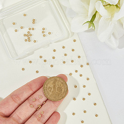 80Pcs 304 Stainless Steel Spacer Beads&nbsp;STAS-BBC0008-27D-G