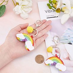 Alloy Keychains&nbsp;DIY-WH0321-81RG