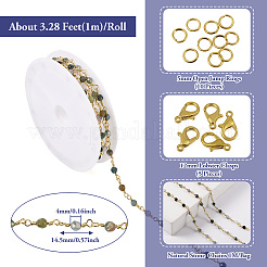 DIY Chain Bracelet Necklace Making Kit&nbsp;DIY-TA0006-09B