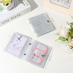 2Pcs PVC Mini Photocard Holder Book&nbsp;AJEW-SP0002-20B-05
