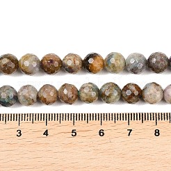 Natural Red Corundum Beads Strands&nbsp;G-K405-A01-7.5-8mm