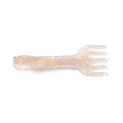 Acrylic Alligator Hair Clips&nbsp;OHAR-P020-03G