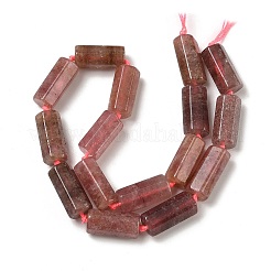 Natural Smrrawberry Quartz Beads Strands&nbsp;GG-CBA086A-03A-02
