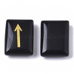 Natural Obsidian Cabochons&nbsp;G-R461-15A