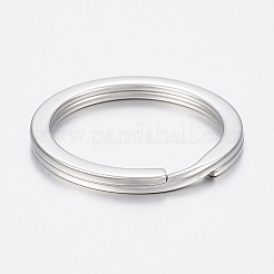 Non-Tarnish 304 Stainless Steel Keychain Clasps&nbsp;STAS-K167-11P-G